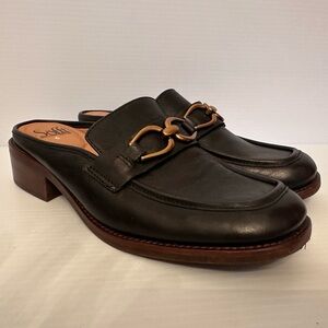 Sofft | Leather Loafers | Size 8 | Rosalia | Black | Slip on | Mule